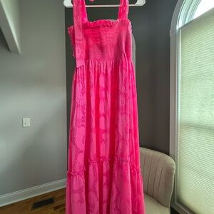 Lilly Pulitzer Pink Maxi Dress